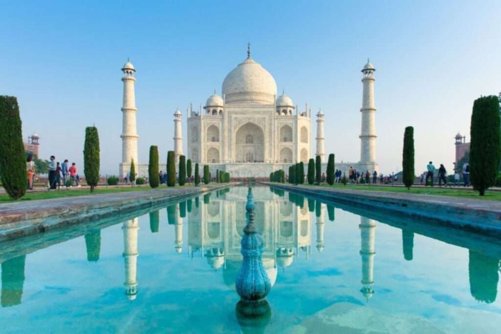 Golden Temple With Taj Mahal