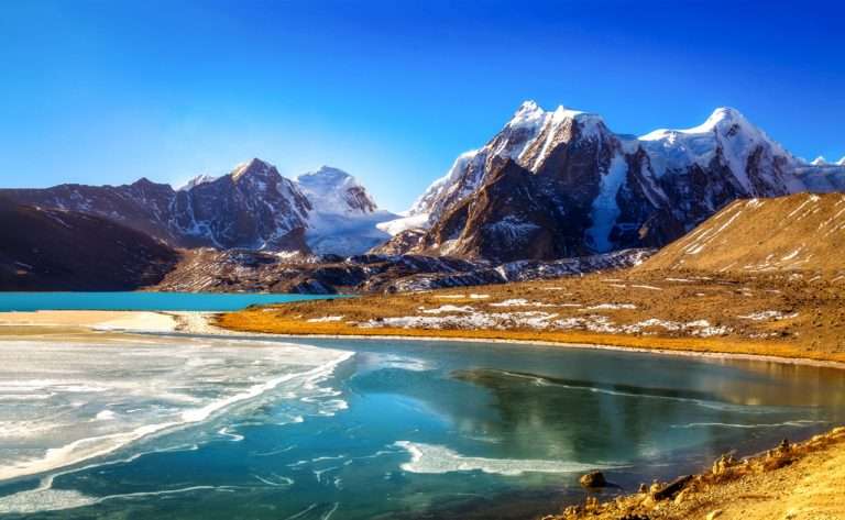 Gurudongmar Lake in Sikkim - Serene beauty of Himalayan lake